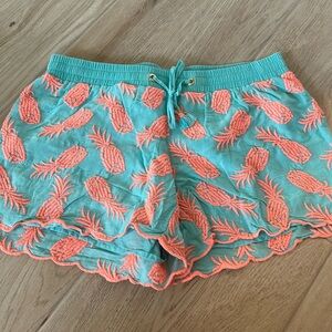 Lilly Pulitzer Pineapple Shorts